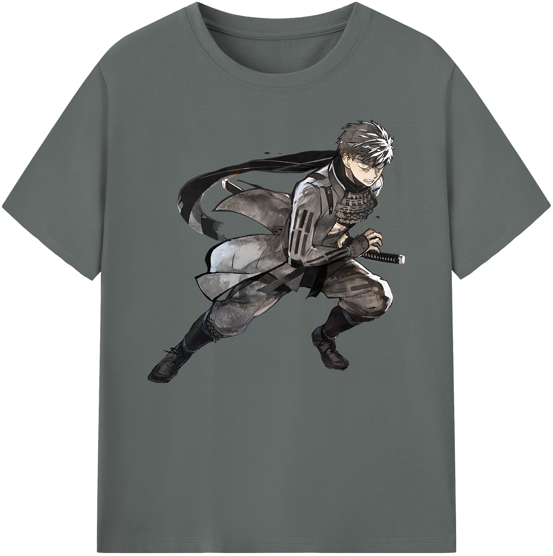（画像用） 刀剣乱舞 Touken Ranbu 綿100％ メンズ半袖Tシャツ｜肌触りやわらか＆通気性